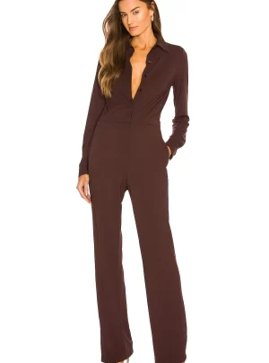 Donna Karan X REVOLVE Button Up Jumpsuit